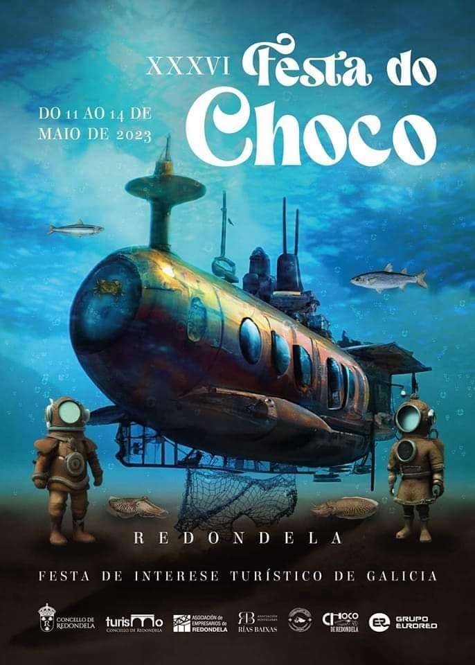FiestasGalicia's tweet photo. 🔸Festa do Choco en Redondela
🔹Del jueves 11 al domingo 14 de Mayo
📍 https://t.co/J7eFbOxA5e
#fiestasgalicia #festasgalicia #fiestasdegalicia #galicia #galiciacalidade #galiciamola #redondela #redondelamola #concelloderedondela #concelloredondela #choco #festadochoco https://t.co/lUf3R20CsK