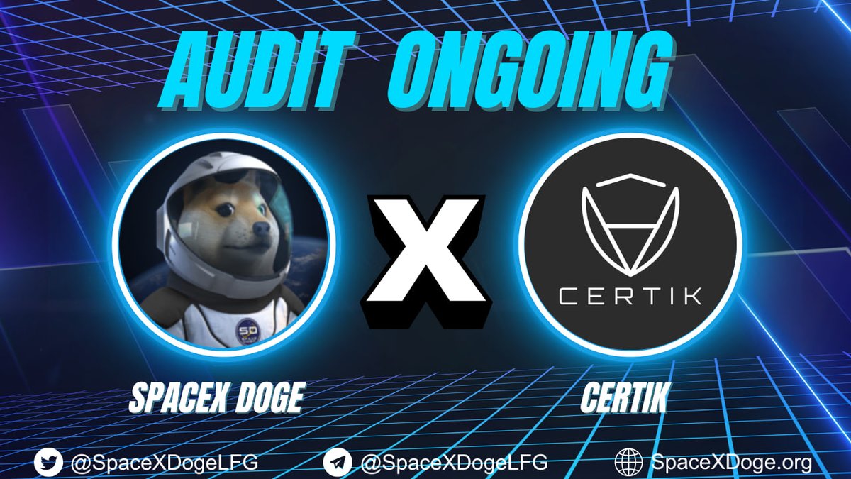AltCryptoGems's tweet photo. Saw that $SDOGE - SpaceX Doge's Certik audit🛡️ is ongoing! A nice step forward for the project which has ambitious plans. Now at $217k MCAP with 10|10 fees and LIQ locked🔐 for a year. @SpaceXDogeLFG

📊Chart:
https://t.co/t6T5fBhUNa

💬TG:
https://t.co/lX7fAiTXvW

#DYOR #BSC🟧 https://t.co/yi1om7VU4p