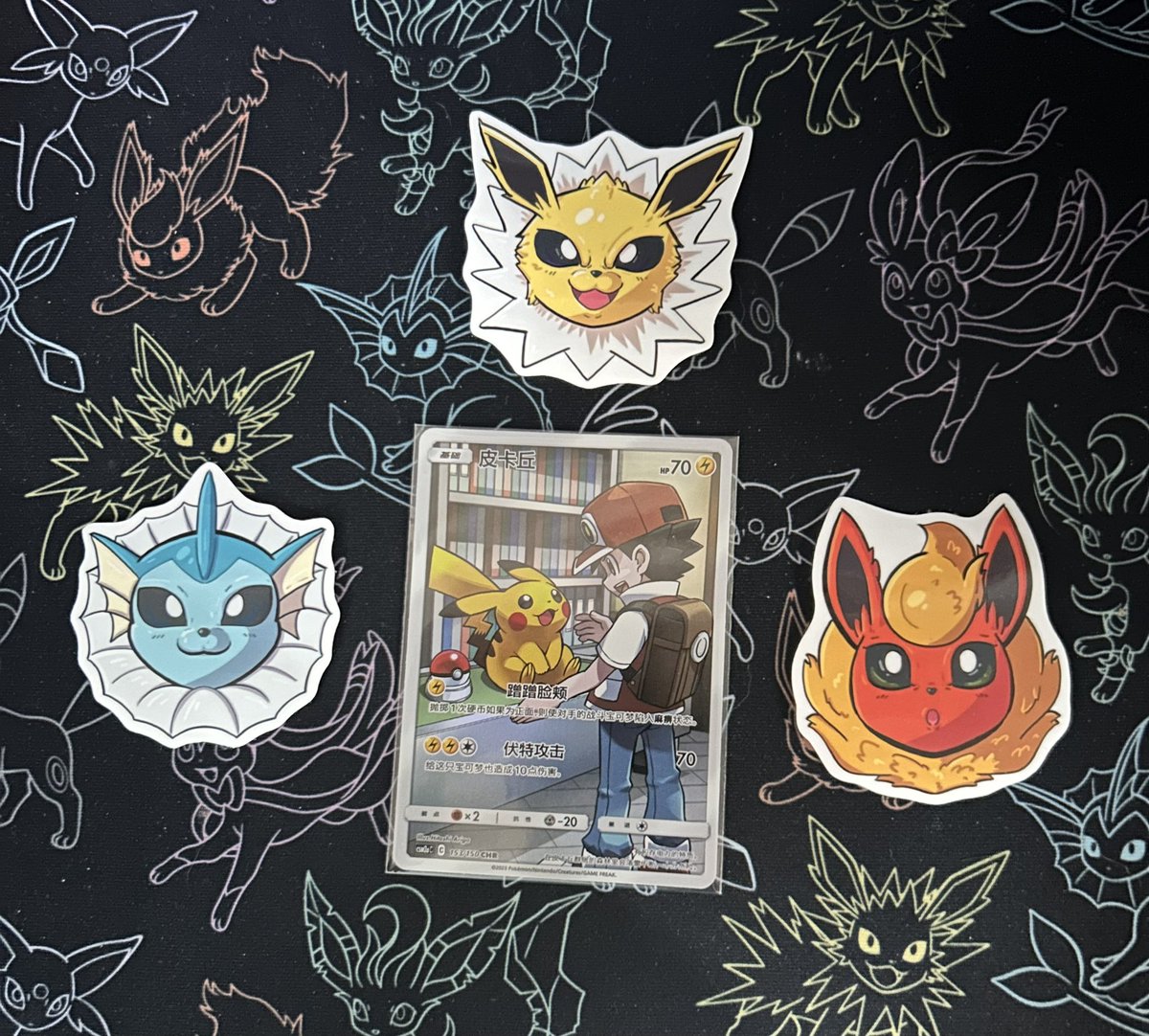 🪷🌟🔥Kanto Giveaway🔥🌟🪷

One person will win the simplified Chinese Pikachu and stickers below! 

To Enter: ✔️ Retweet

Winner will be selected on Tuesday, May 23rd! 

The artist of the stickers will be credited and linked in the comments for those who want to support him.