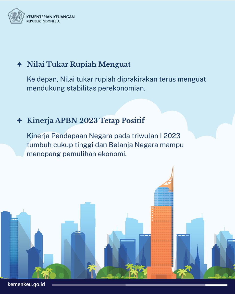KemenkeuRI's tweet photo. Bagaimana kondisi ekonomi Indonesia menghadapinya? https://t.co/0l3KkooMTb
