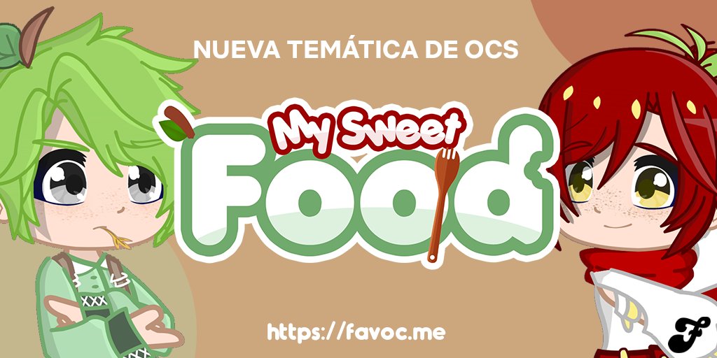 GachaTV_ES's tweet photo. Dale vida a tus comidas favoritas con el nuevo banner temático, imagina fresas con gafas, donas con sombreros, cupcakes con vestidos y mucho más.
Sube tus OCs a #Favoc con el #food para aparecer en esta sección tan dulce y llena de sabor.
#GachaEdit #GachaClub https://t.co/aL3GeqKPa1