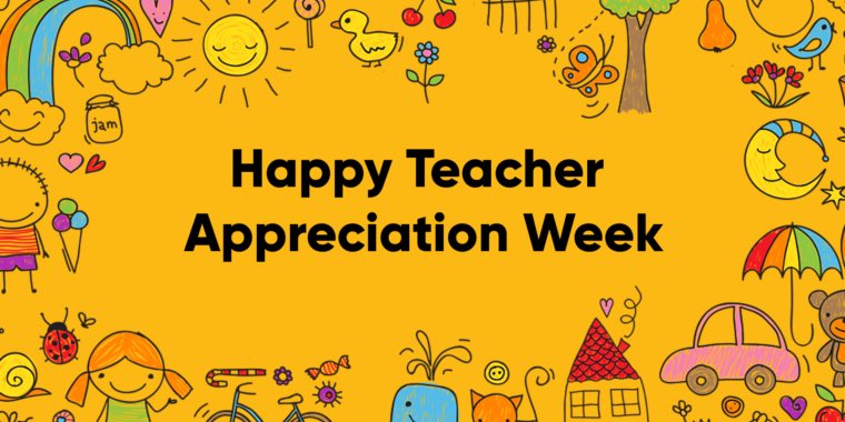 tkanderson43's tweet photo. Happy Teacher Appreciation Week! https://t.co/QRAlJhnNya