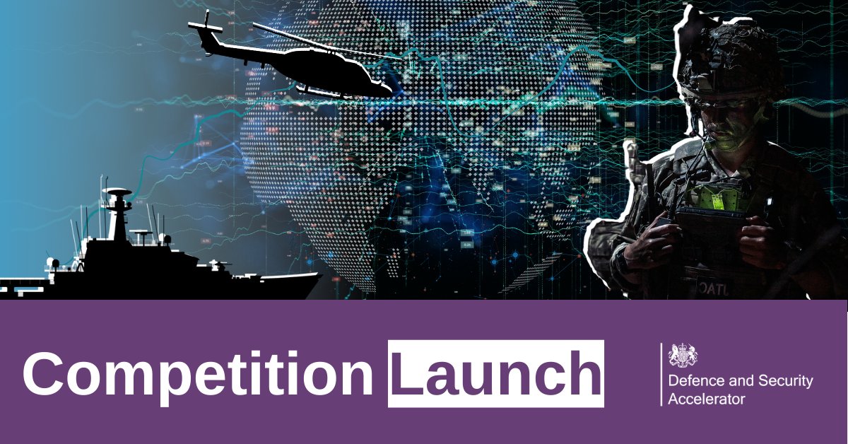 Have a novel solution that secures digital networks?

We are currently seeking innovations that can develop more effective and reliant digital networks for military forces. 

If you can provide the innovation, we can provide the funding!

👉 ow.ly/9Gr850NA2zH

<a href="/dstlmod/">Dstl</a>