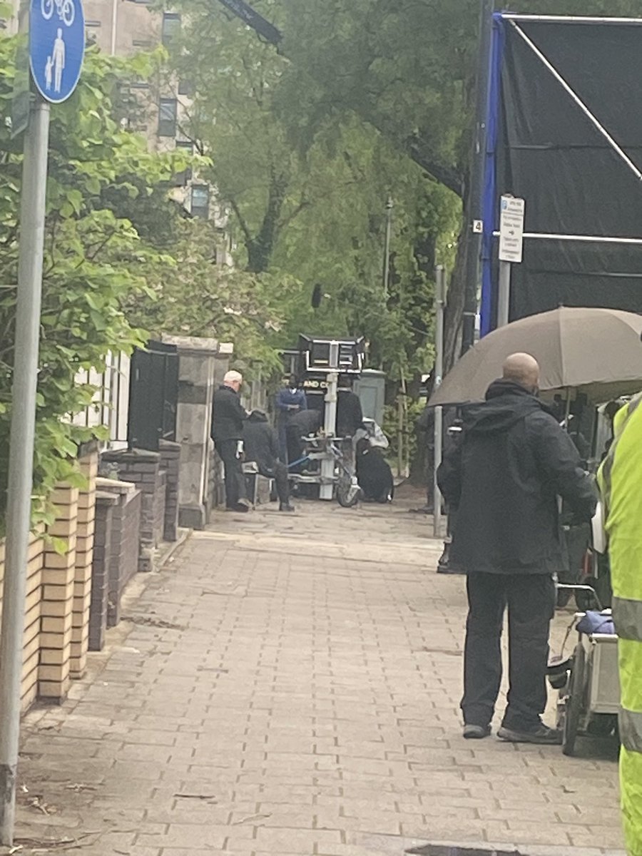 Casually watching Doctor Who filming
