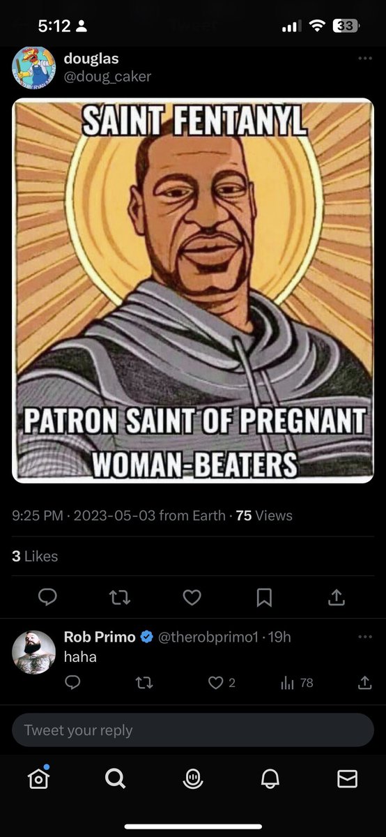 gordbouch's tweet image. This is @therobprimo1. Rob likes causing issues out of non issues. He’s also Islamophobic. He’s proudly Racist. And a groomer. He hangs around minors at “rallies”. #groomers #fascists #therealproblem