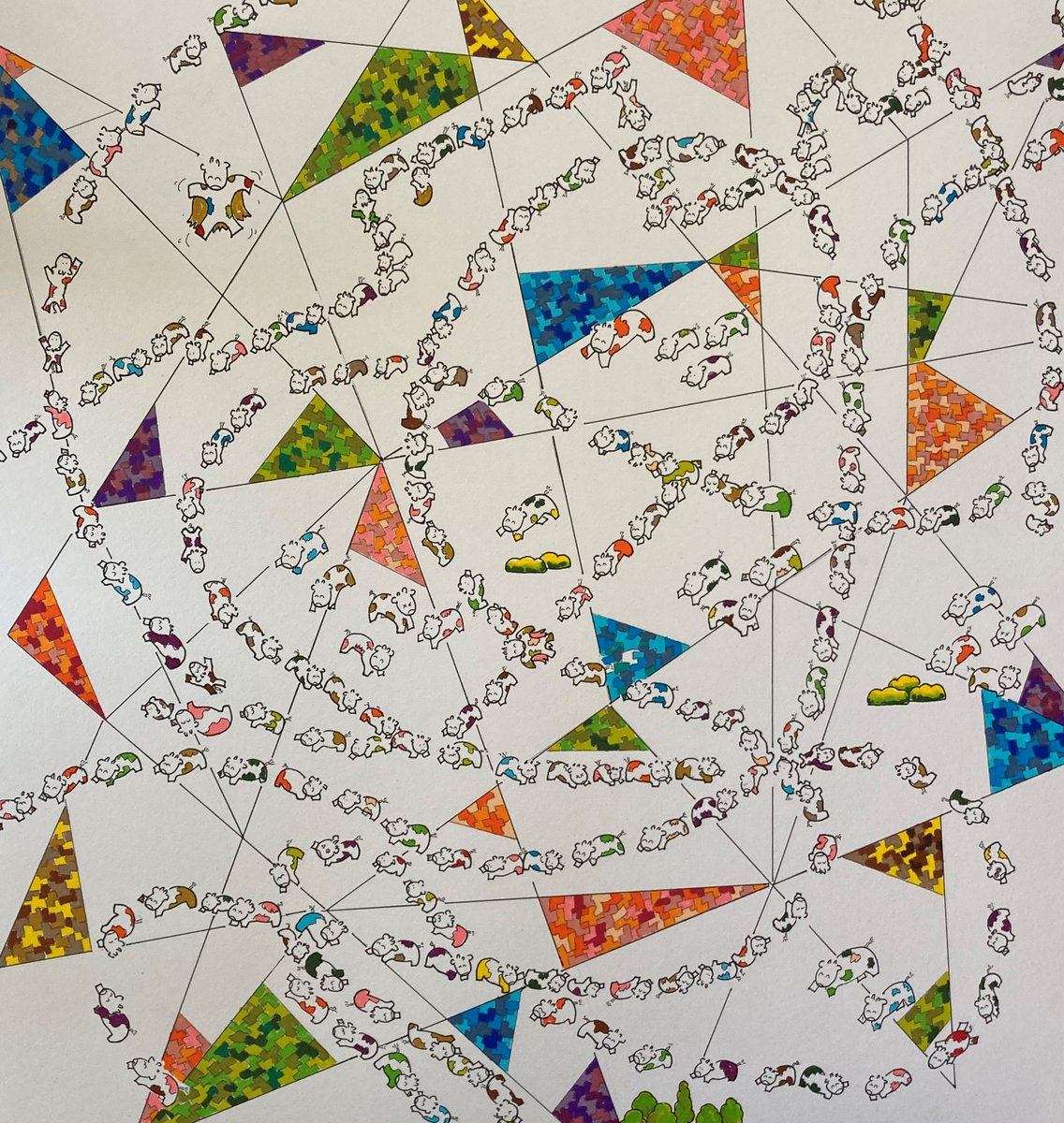 masudatakuso's tweet image. #イラスト　#MOUTAN　#水彩画 　#みんなで楽しむTwitter展覧会 #迷彩塗