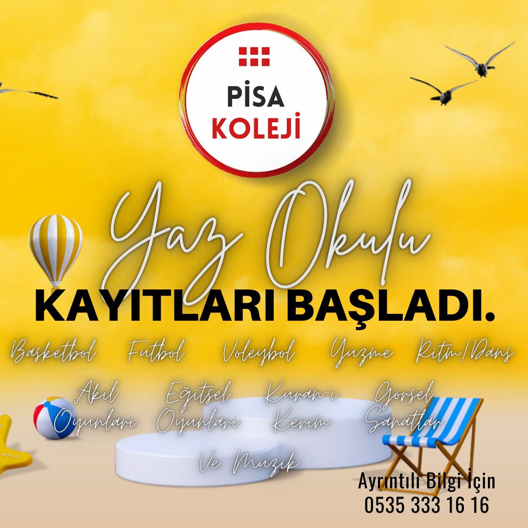 pisakoleji's tweet photo. 3-13 yaş grupları için 19 Haziranda Yaz okulumuz başlıyor. #şanlıurfa #müzik #spor #sanat #kültür https://t.co/3KTJLJiE4s