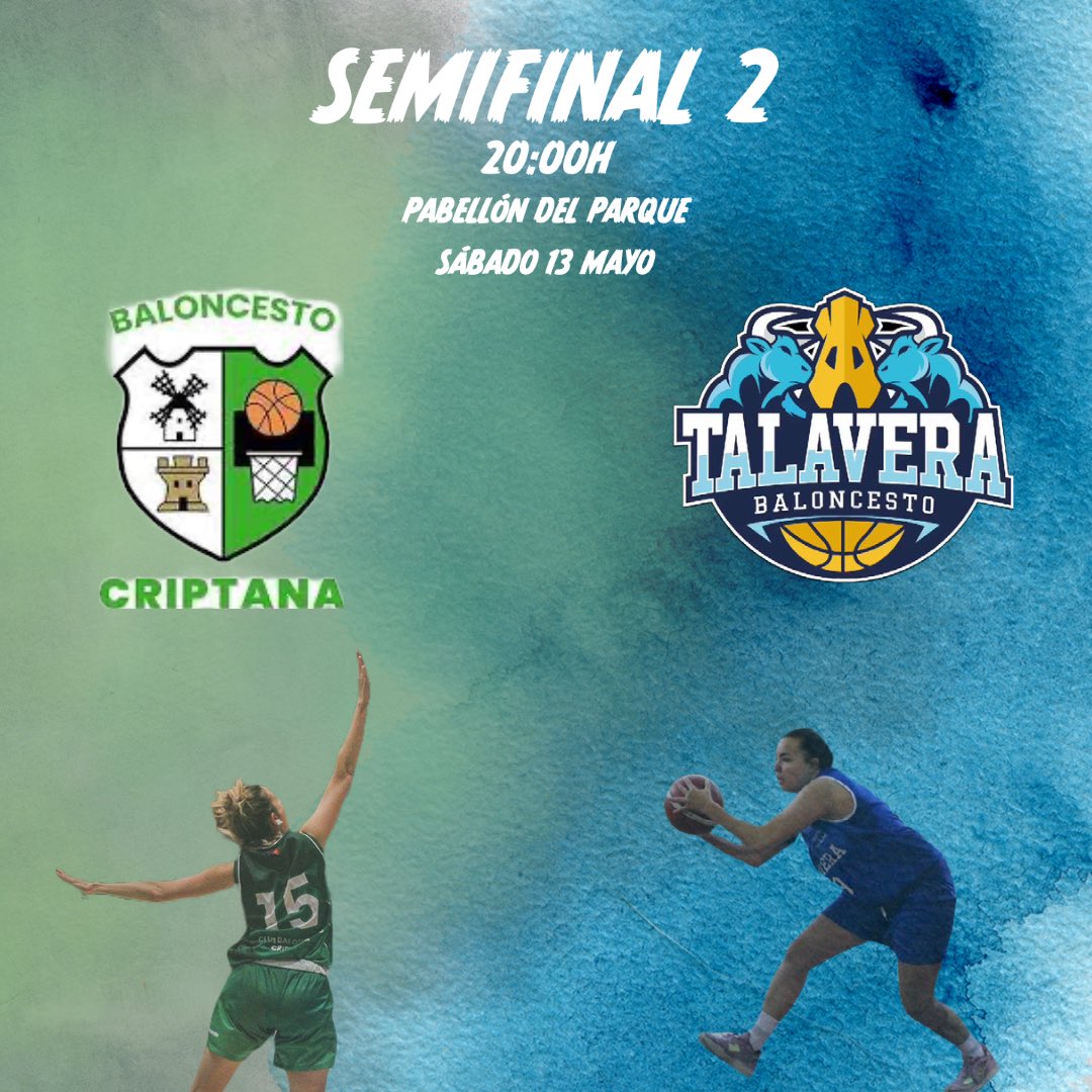EBA_Albacete's tweet photo. 😱Vaya dos semifinales

🏀18:00h: EBA 🆚 Basket Puertollano 
🏀20:00h: Baloncesto Criptana 🆚 Talavera Basket 

🖤❤️Anímate este fin de semana y ven al parque a animar a las chicas! Nos necesitan 🙌🏼
#masebaquenunca https://t.co/x4iZP6rLSK