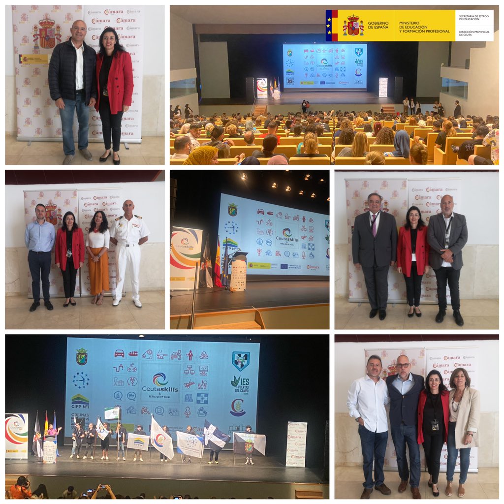 upeceuta's tweet image. Quedan inauguradas las Ceuta Skills 2023.

Mucha suerte a todos/as los/las competidores/as 🍀💪🏻🙃.

#DPCeuta #UPE #MEFP #FP #CEUTASKILLS2023 #ceutaskills