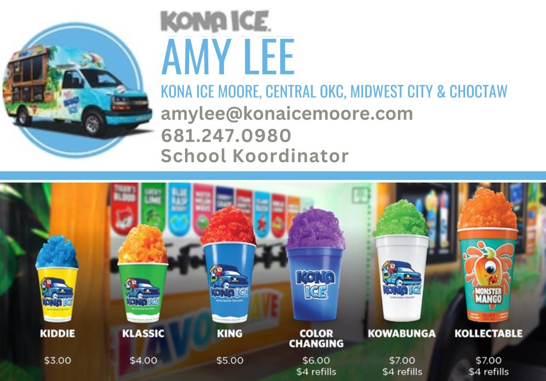 Thank you Kona Ice! We appreciate all you do for Capitol Hill!
