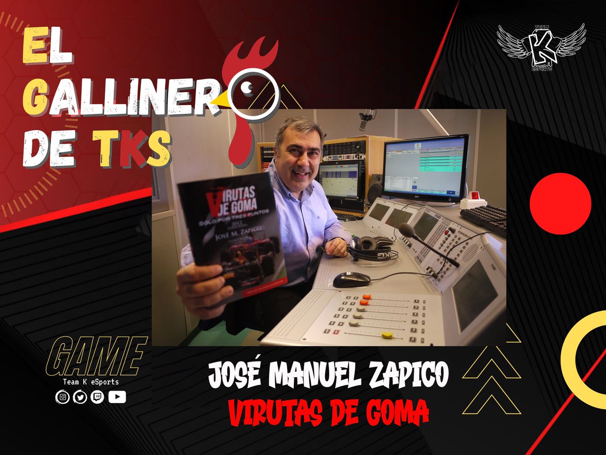 Team_K_eSports's tweet photo. 🔊 ¡Está noche a las 22:00h!

El Gallinero se pone en marcha, está noche recibiremos a @VirutasF1 

No os lo perdáis 😏🔥🔥🔥

📹 | https://t.co/baZFLlsf35

#SomosTeamKeSports https://t.co/K2DNt8Q3rV