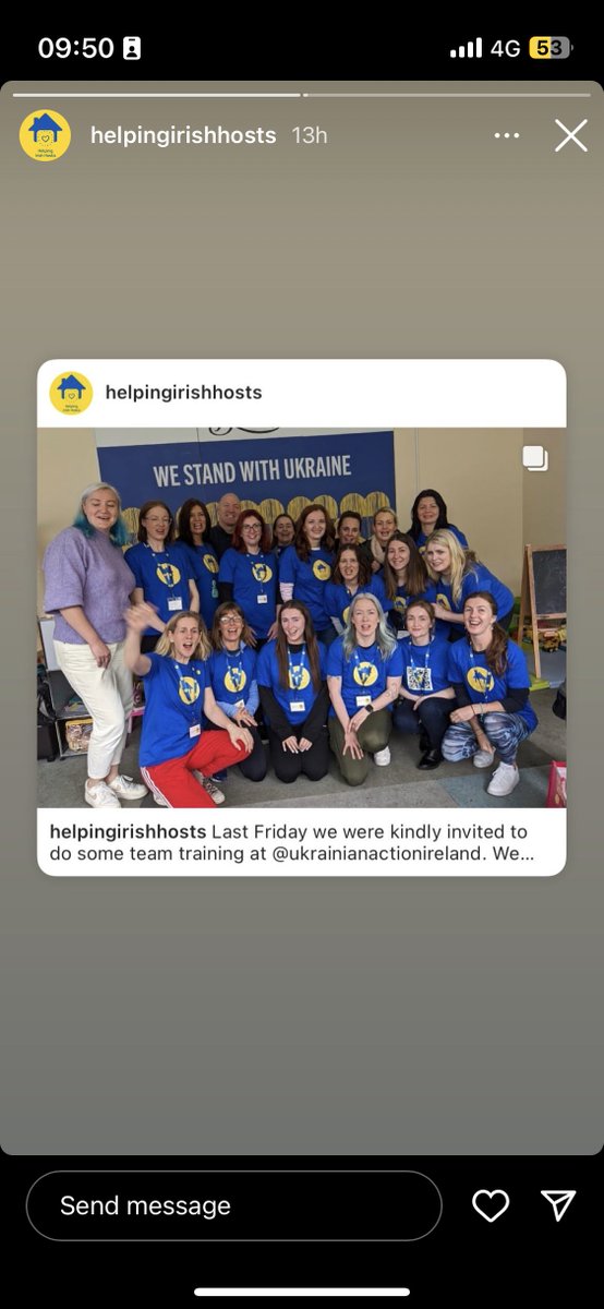 HelpingHostsIRL's tweet photo. 10,000+ Ukrainian refugees are being hosted in🏠in 🇮🇪. It is the unsung story that in a small way is helping alleviate this dual crisis: war in 🇺🇦 and 🏘️crisis in 🇮🇪 . Hosting is cheaper, helps integration + frees up 🛌.  Interested? We're here to help 
https://t.co/NN32NQjH9w https://t.co/ofhVguFnsE