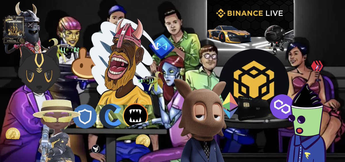 dp_carib's tweet photo. Join us today in The NFT Lounge on #BinanceLive

We’re discussing some of my favorite collections and web 3 games…

Come and share your project!

 👉 https://t.co/zxRVQbIof4

#AKCB #SkurpyTown #InfiniteDrive #WINNFTHERO https://t.co/43e9Aefc8c