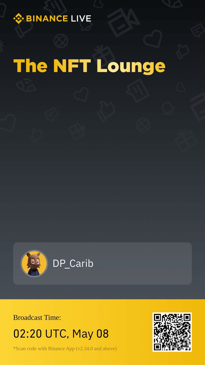 dp_carib's tweet photo. Scan this code in the #Binance app for quick access 👇 https://t.co/lqziSbCJqf