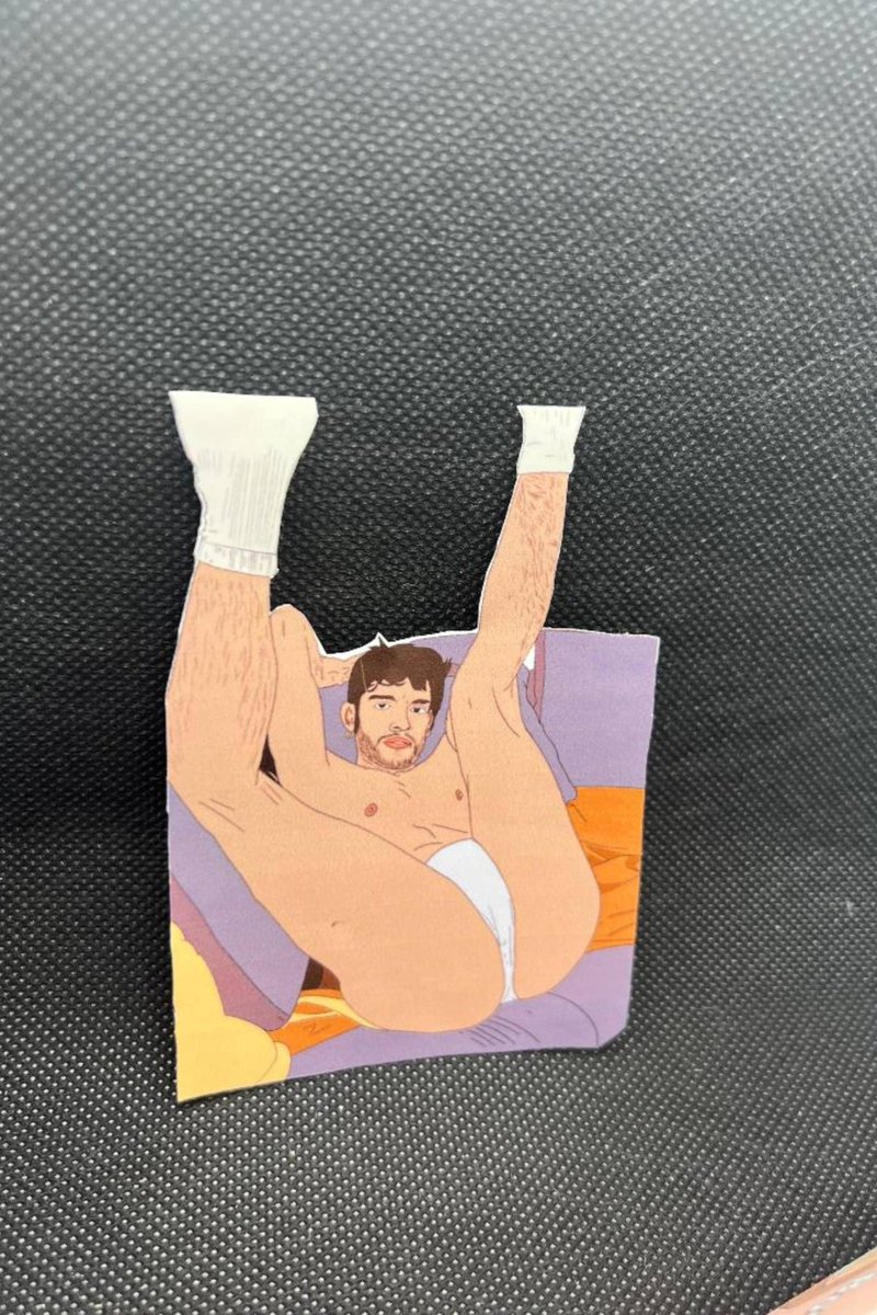 AustinPullen2's tweet photo. Excited to share the latest addition to my #etsy shop: Bottom's Up: Feet up, on the couch! (Gay Art Vinyl Sticker) https://t.co/t19jjpOtsm #gay #gayart #gaystickers #gayartstickers #gayboy #gaybottom #gayguy #gayartwork #gayartworkstickers https://t.co/rumCe0U6PL