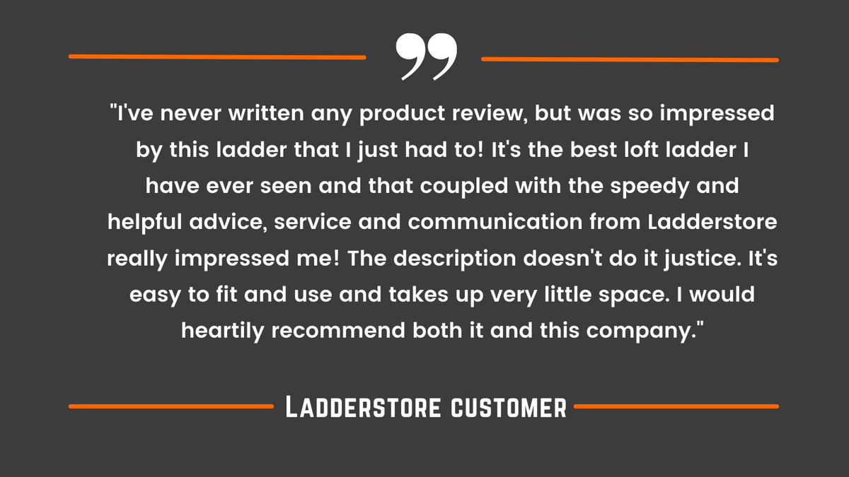 ladderstore's tweet photo. We're all about putting our customers first! Thanks for the kind words about our customer service; it's what we strive for every day at Ladderstore.
https://t.co/E274lhe7Gy
#CustomerService #Ladderstore https://t.co/NQFEQHQlPE