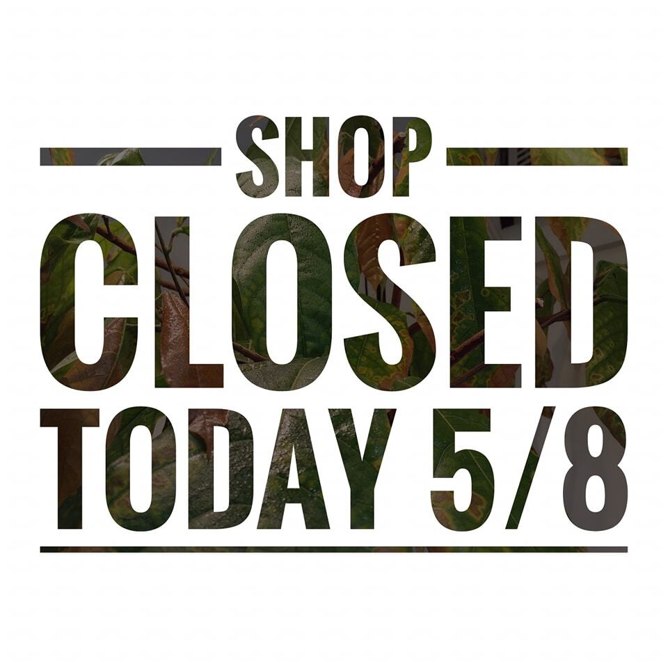 Our Occoquan shop will be closed today while our porch is being worked on. instagr.am/p/Cr-yZ0ZOy5X/