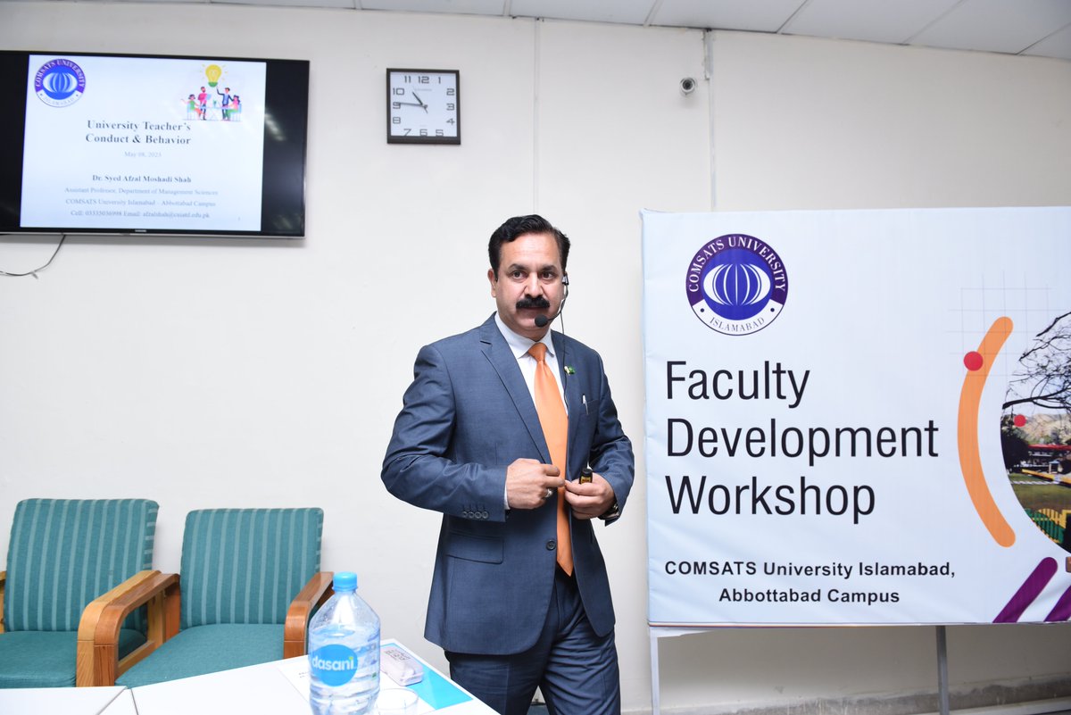 afzalmoshadi's tweet photo. A glimpse of the #training session on " #Teachers #Conduct and #Behavior" for the #FacultyDevelopmentWorkshop today. It was a great #learningsharing experience. https://t.co/R8LUwYZVux