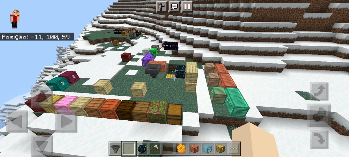 Jenn335Oficial's tweet photo. Tô trabalhando a todo vapor para postar esse add-on hoje🥲...
Já terminei o Sistema agora, só falta personalizar as UI dos blocos minérios/especiais MCPE(1.19.80)
#MCPE #Addons #MoreChest @Jenn335Oficial @herobakauwu @peepsss_ofc @minhuzera_ https://t.co/NlceoMh9eI