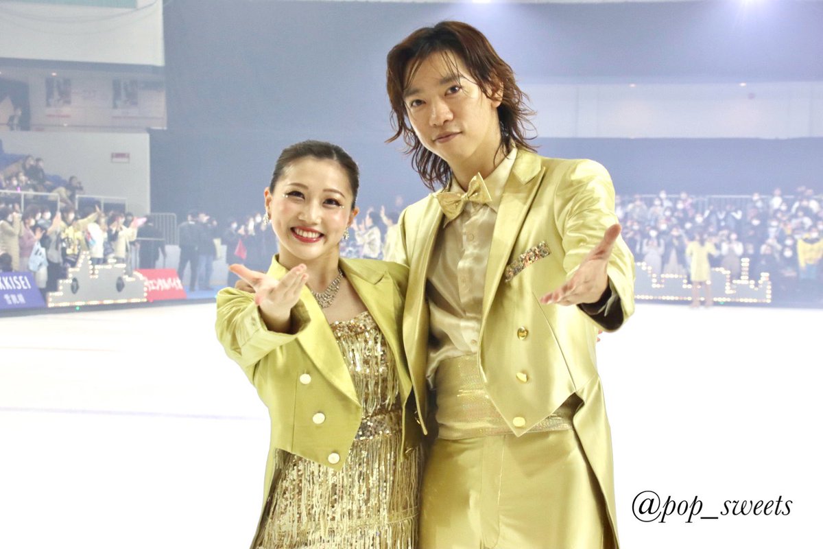 pop_sweets's tweet photo. 有香ちゃんとコバヒロキャプテン💛

🎤有香ちゃんスペシャルイベントで挨拶するのとっても緊張してたみたい🫨すぐフォローするキャプテンが優しくてねぇ☺️☺️☺️
最高です🙌

#小林宏一 #河野有香 #プリンスアイスワールド #PIW横浜 #PIW2023 #PIWチーム https://t.co/yOk8DVIc6d