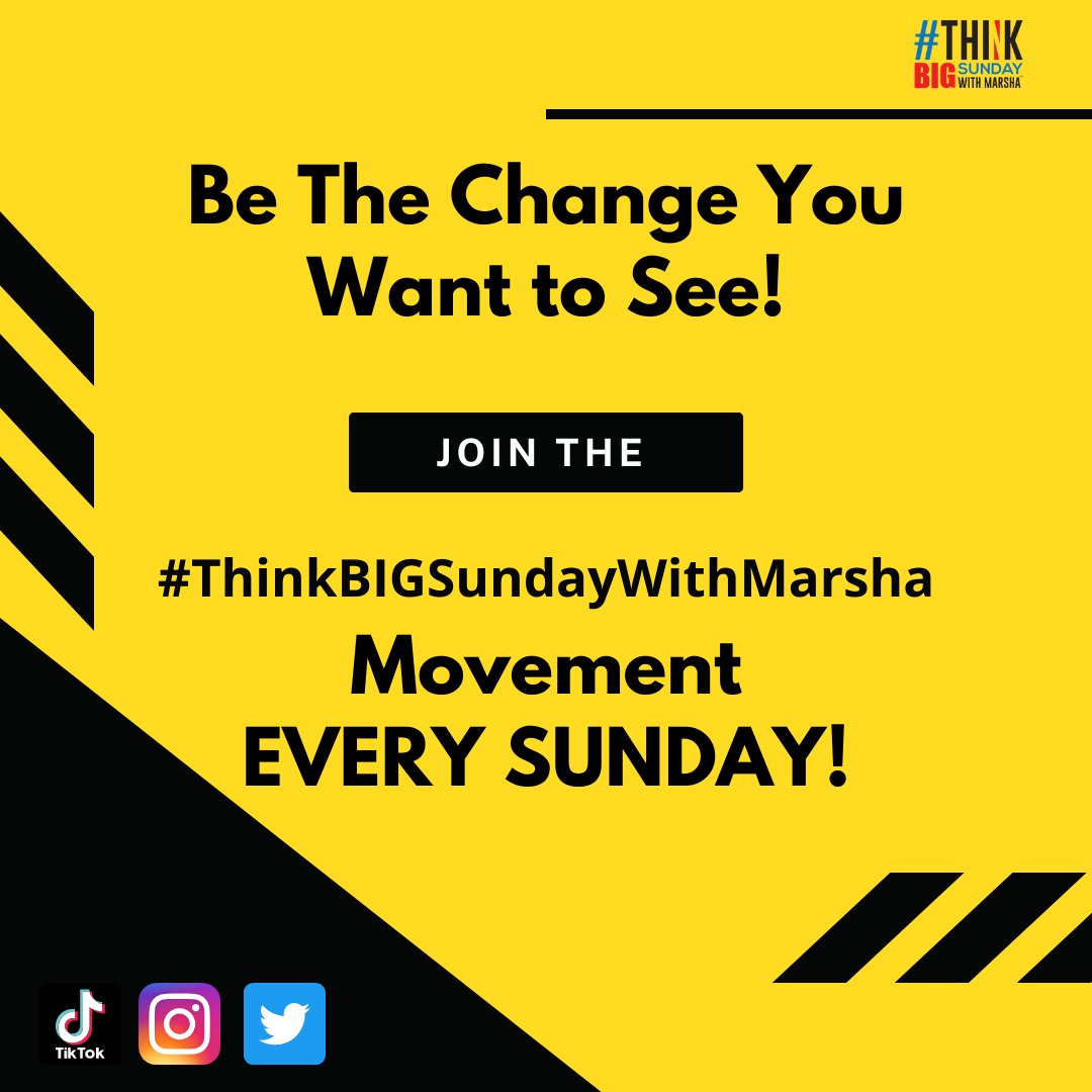 marshawright's tweet photo. 🛎 When you join the #ThinkBIGSundayWithMarsha community you can impact lives while gaining new friendships!

🤝 Every Sunday is a chance to join in 
#crowdfunding https://t.co/O9j9Muu9o0