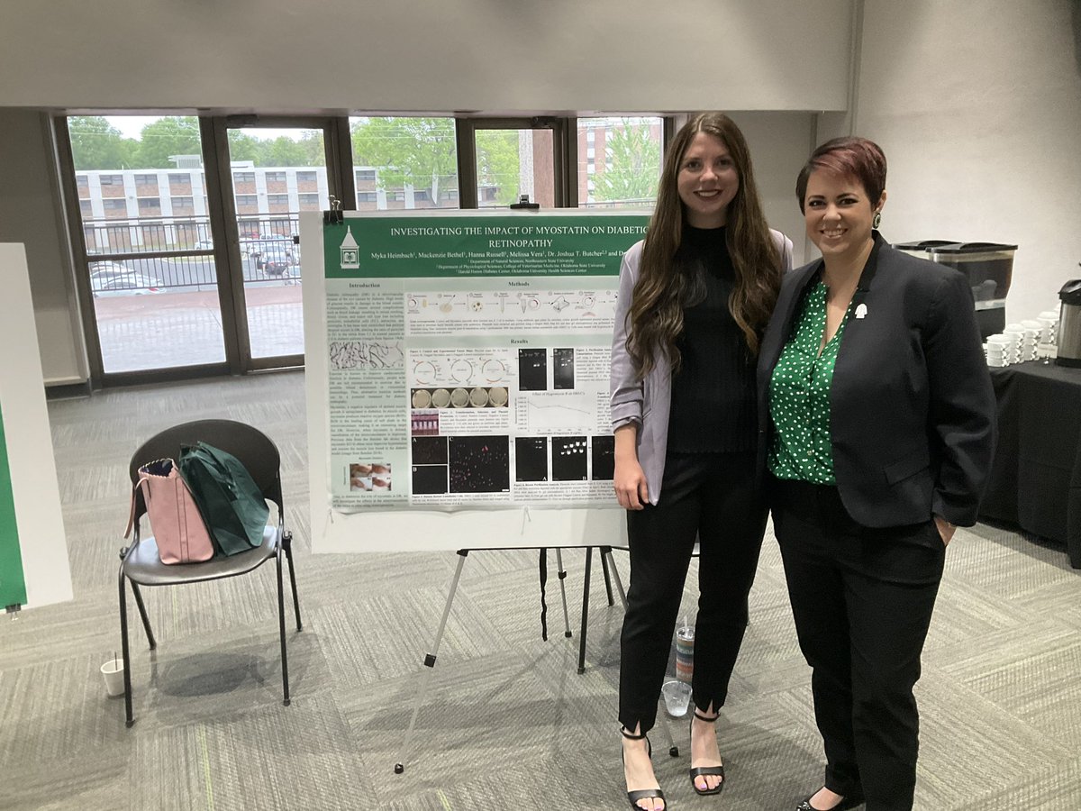 DrCammiValdez's tweet photo. Senior celebration day 4: Myka Heimbach is a force on the @NSURiverHawks soccer team and in the #valdezlab ! As a Biochemistry major, Myka studied oxidant stress in diabetic retinopathy. In the future, she plans to go to medical school. #goingplaces #fightingblindness https://t.co/jk3fVWTZUX