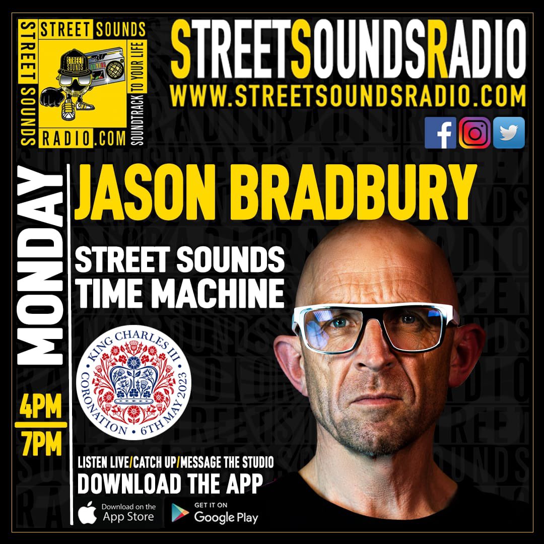 Fancy a little 80s 90s old skool funk & electro to jazz up your evening. Join me for the Street Sounds Time Machine over on Street Sounds Radio at 4pm today :) 👊🎵 Just search for the App.