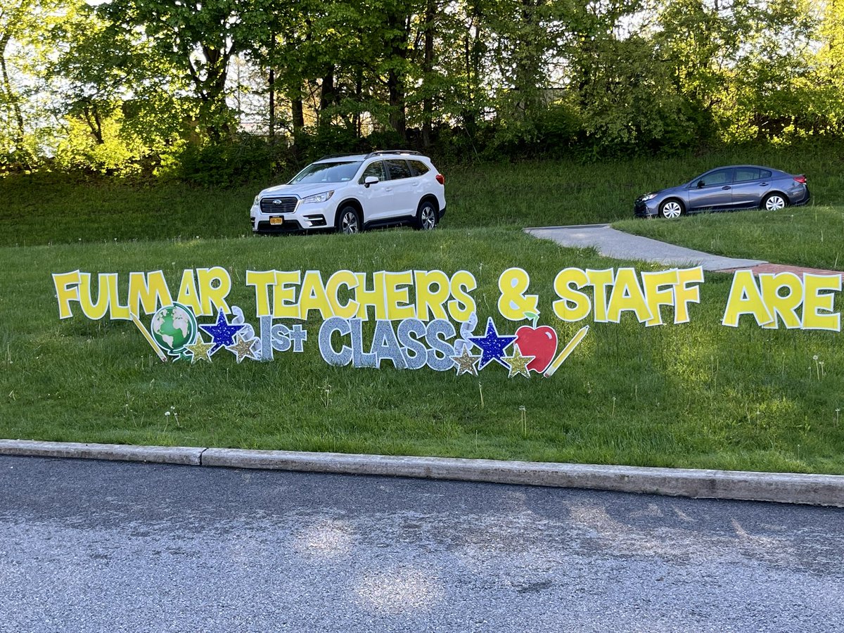 Our PTO knows how to start our week off!  Thank you so much <a href="/FulmarsFinest/">Fulmar's Finest</a>