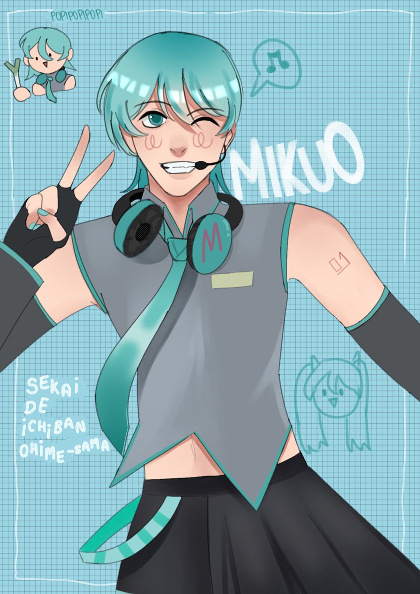 TMRszz_'s tweet photo. MIKUOOO 🎧🎶 #vocaloid https://t.co/5hvDixoz0D