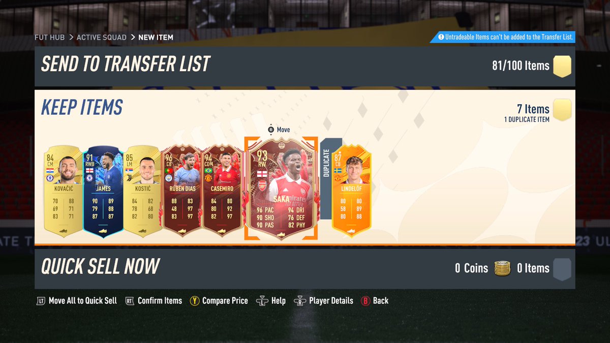 PRlMENT's tweet image. Rank 1 rewards during Prem Team of the Season. It’s only now I’m realising Casemiro can only play as a CDM 🙄