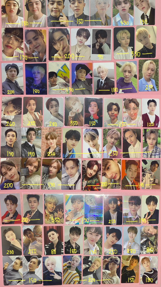 jea on Twitter "wts lfb onhand ph seventeen photocards (album & non