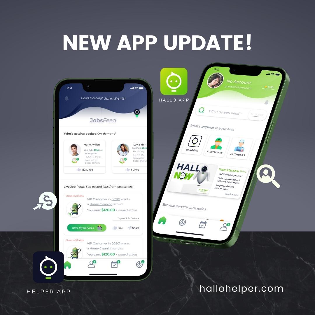 Hallo_Helper's tweet photo. New App Updates Now Available! 🚀 Check out what's new on Hallo Helper Apps 👉🏼  https://t.co/PyP1rjWRzw https://t.co/2Y0M8gJoo7