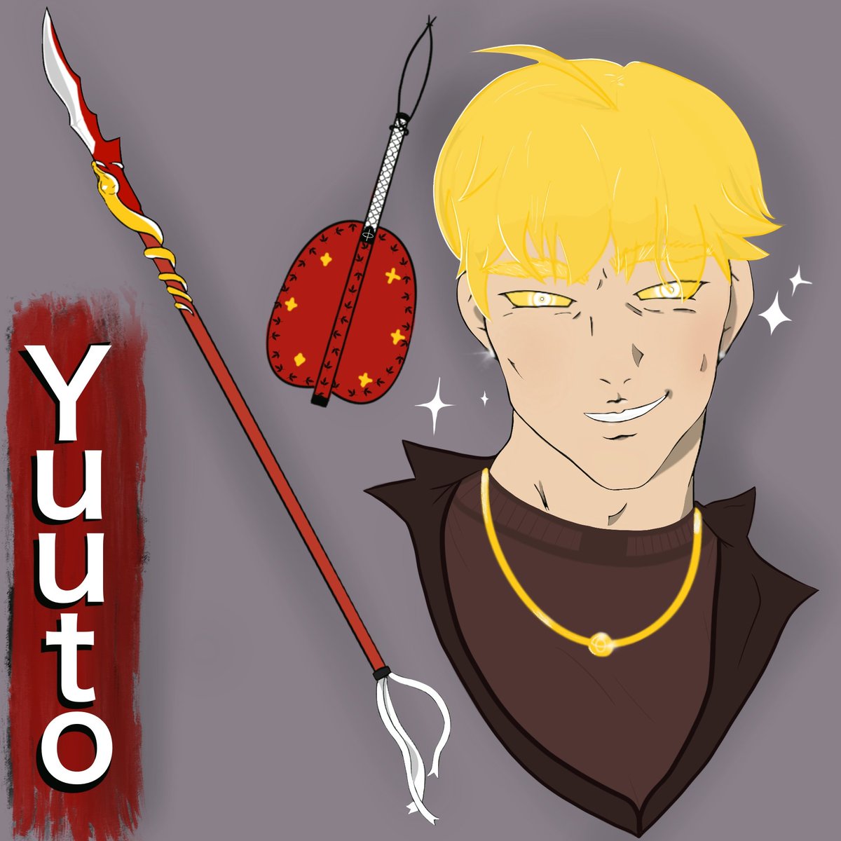 Crowleyk0h's tweet photo. Me and @simperoth birthed a bitch boy
Insufferable hero, know-it-all, judgy gay.
His friends tolerate him (:
#ocYuuto #newoc #ochero https://t.co/DqCfsFRhn1