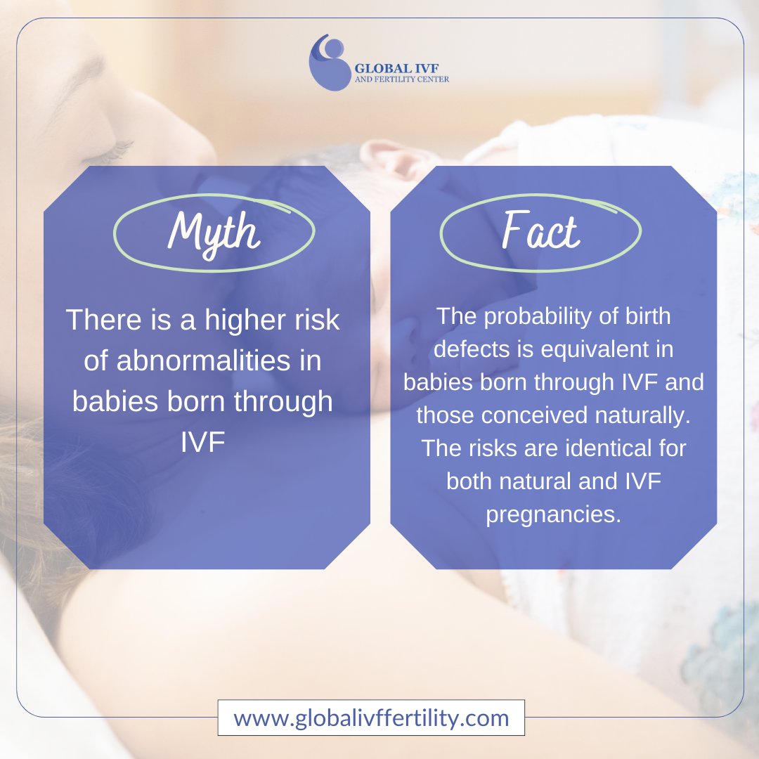 IVF - Myth and Fact.

Visit: globalivffertility.com

#ivf #baby #ivfbaby #pregnancy #fertility #ivfjourney #ivfsuccess