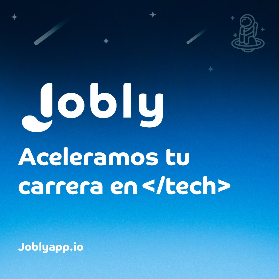 joblyapp's tweet photo. 🚀 https://t.co/Xgzu4f4znw, la nueva plataforma para acelerar tu carrera en el mundo tech. Conectamos a los mejores talentos con las empresas más innovadoras. https://t.co/v9m3vplwSS
