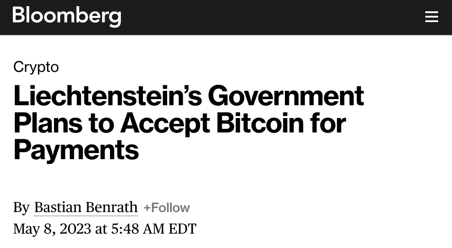 One nation adopting #bitcoin is chance.

Two is a coincidence.

Three is a trend.