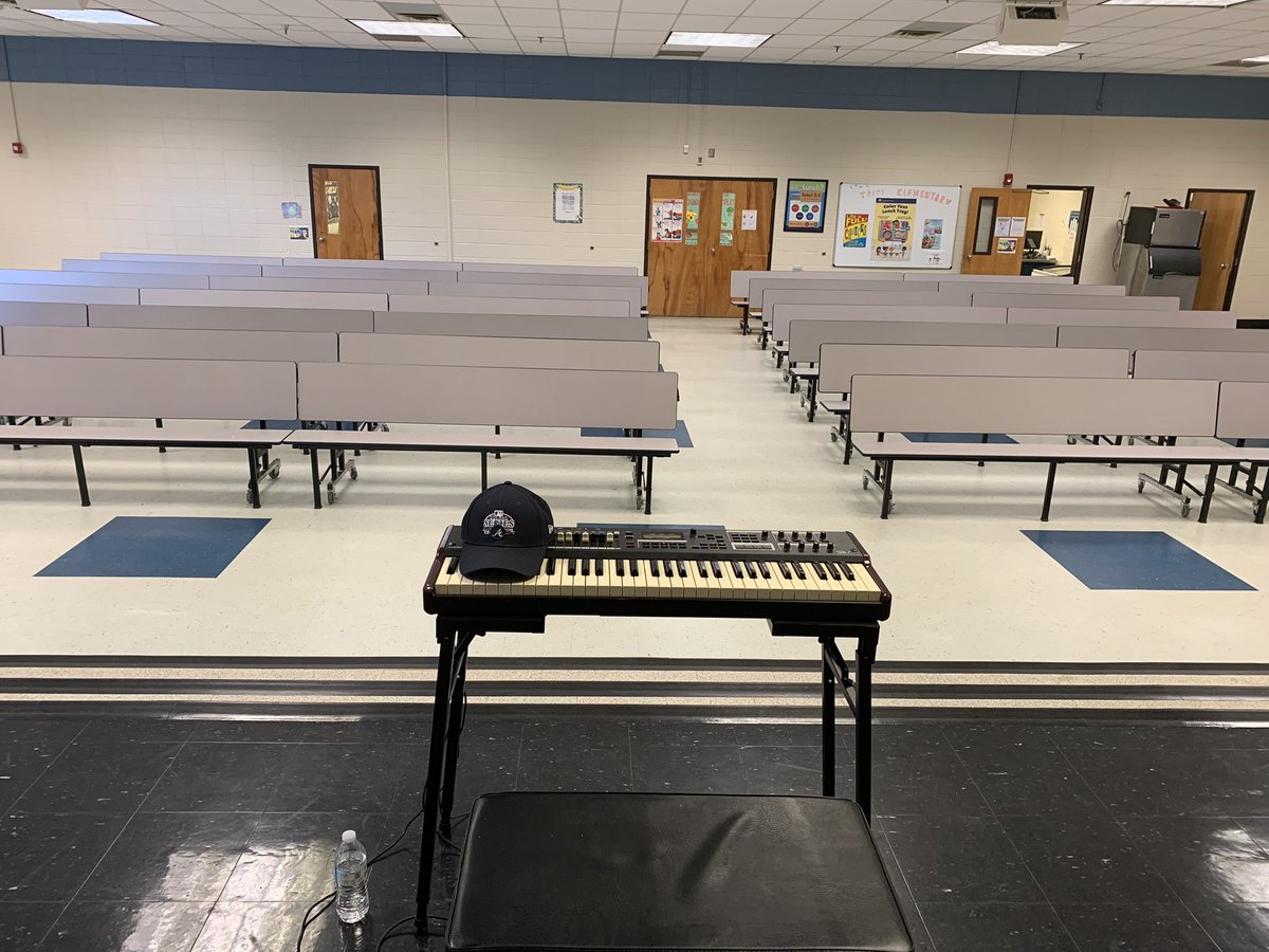 The calm before the storm #ElementarySchoolAssembly