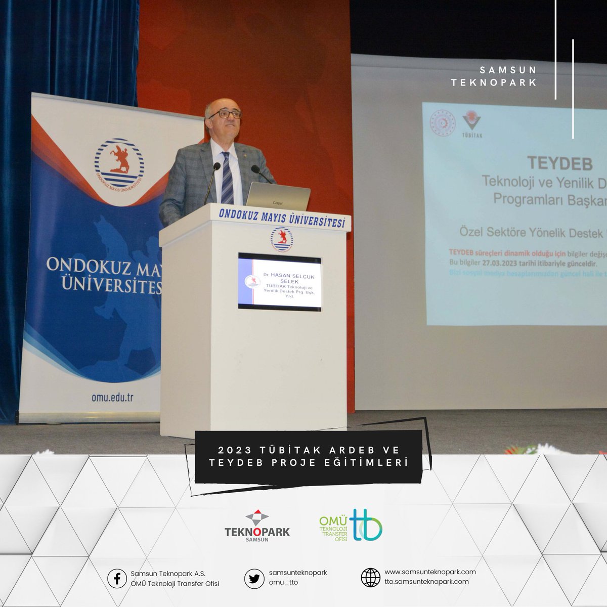 samsunteknopark's tweet photo. ‘’TÜBİTAK ARDEB VE TEYDEB Proje Eğitimleri’’ Tamamlandı.
Detaylar için web sayfamızı inceleyebilirsiniz.
#tübitak #omütto #samsunteknopark #samsun #omü #teydeb #ardeb #proje #projeeğitimleri #eğitim https://t.co/axTsoohMjB