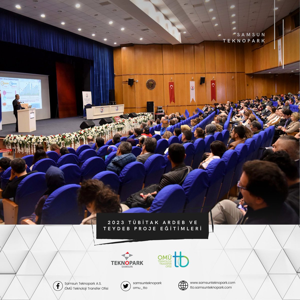 samsunteknopark's tweet photo. ‘’TÜBİTAK ARDEB VE TEYDEB Proje Eğitimleri’’ Tamamlandı.
Detaylar için web sayfamızı inceleyebilirsiniz.
#tübitak #omütto #samsunteknopark #samsun #omü #teydeb #ardeb #proje #projeeğitimleri #eğitim https://t.co/axTsoohMjB