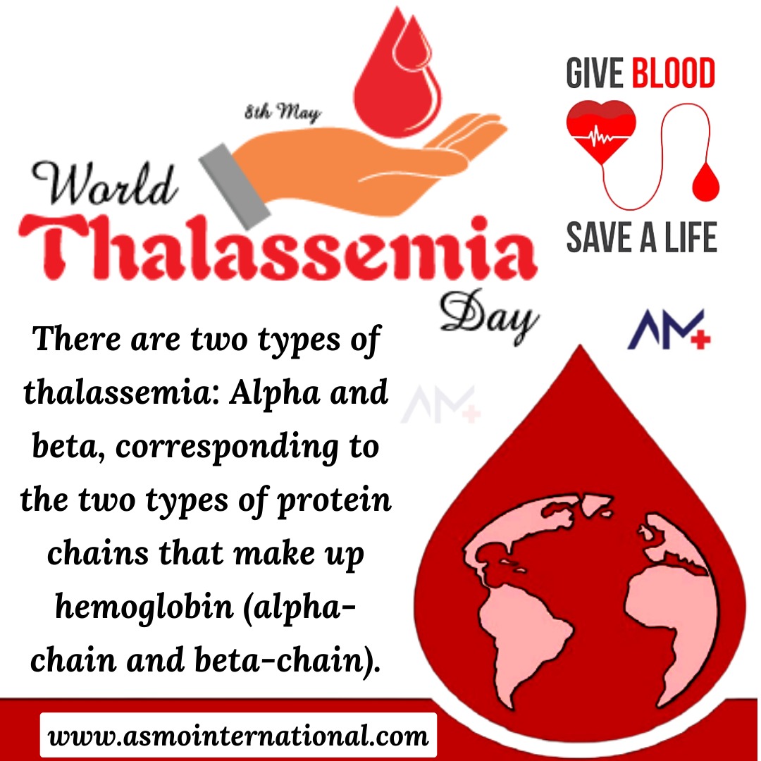 World Thalassemia Day
.
bit.ly/3nHERKo
.
#WorldThalassemiaDay #ThalassemiaAwareness #BloodDisorder #IronDeficiency #RedBloodCellDisorder #HealthyBlood #DonateBlood #BloodTransfusion #healthcare #asmointernational #asmohealth #asmomedicines #asmocare #asmoresearch #asmo