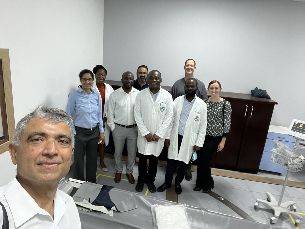 Getting ready for Ghana's first ever myocardial perfusion SPECT Imaging, thanks to the volunteers of <a href="/SNM_MI/">SNMMI</a> working hand-in-hand with the Korle Bu team and the grant support of <a href="/energy/">U.S. Department of Energy</a>!