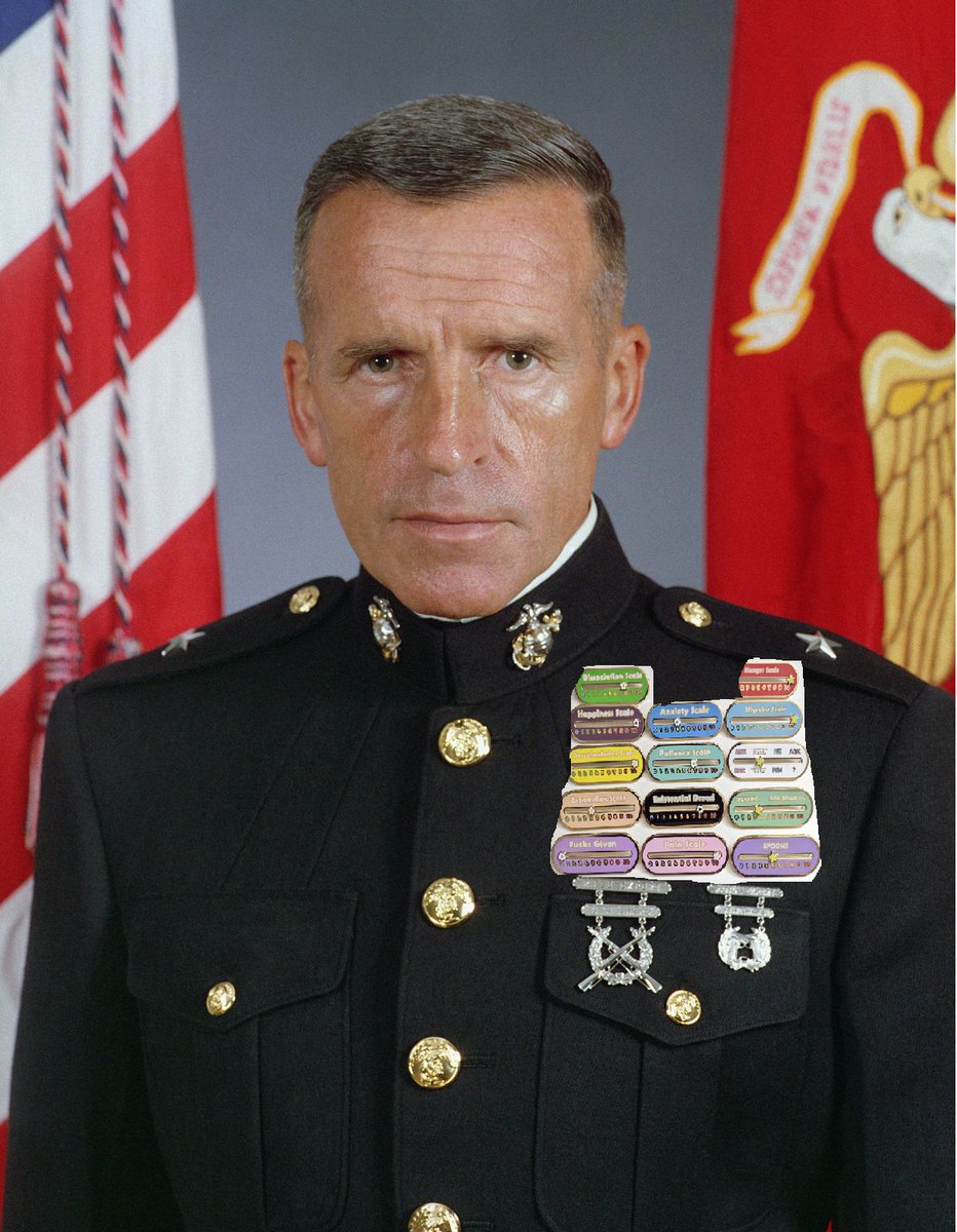 SmonkyDuck's tweet photo. @LightbringerJ @MorbiusDevo Like a military medal rack https://t.co/ua27fwhZNQ