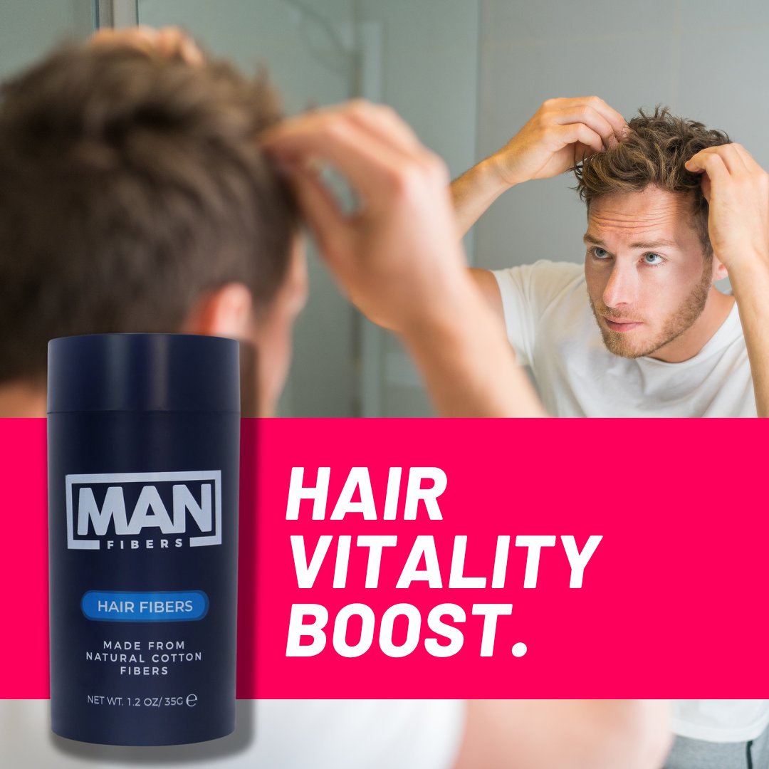 Manfibers's tweet photo. Thicker Hair Made Easy with ManFibers! 

#HairConcealer | #ThickerStrandsAhead https://t.co/0Rk8RAvmh1