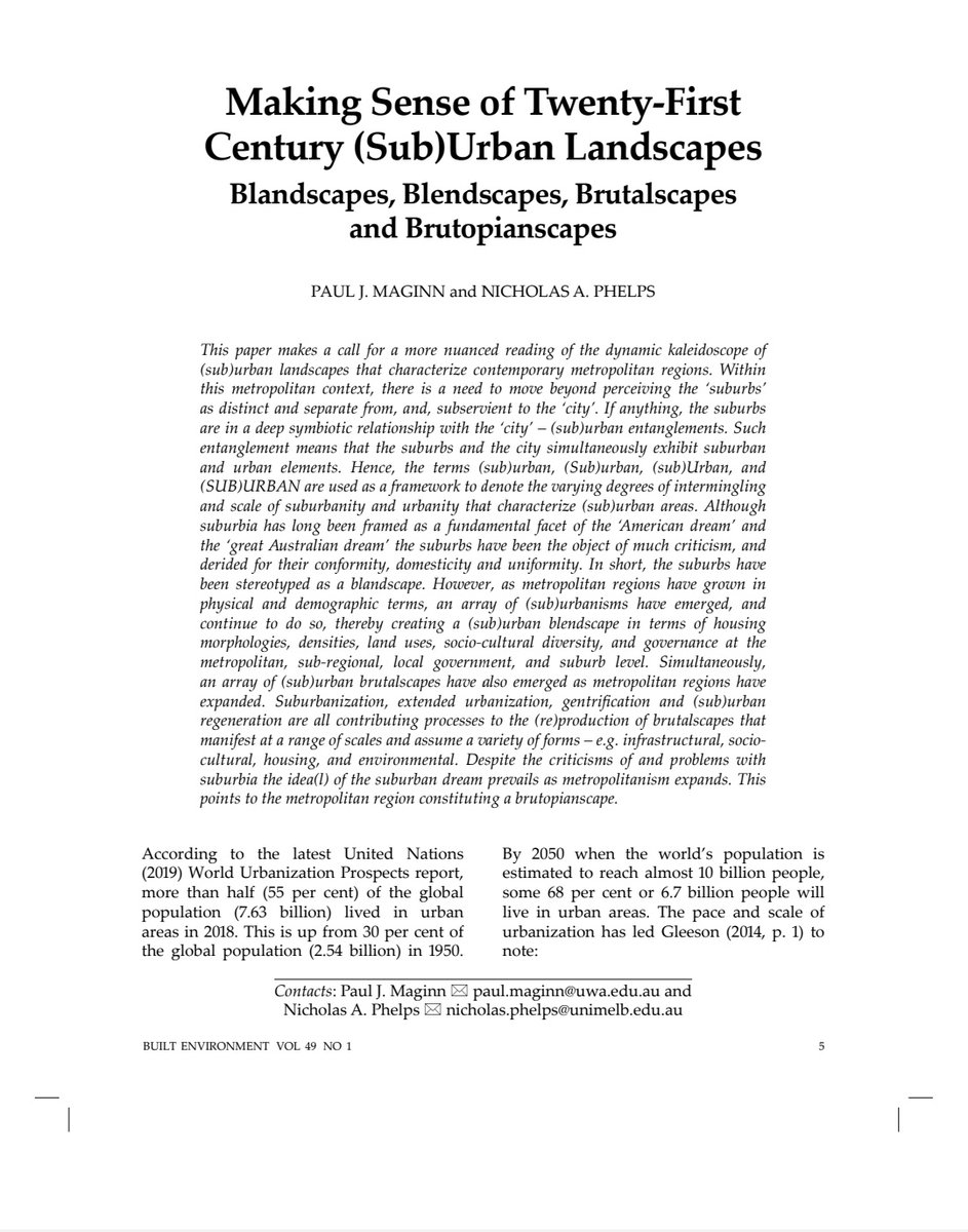 Planographer's tweet photo. @CityByrne @UTAS_ All about the burbs baby!
#Suburbanisms #Urbanisms
#Blandacape #Blendscape #Brutalscape #Brutopianscape
#Metropolitanism https://t.co/DeFW2xW4ow