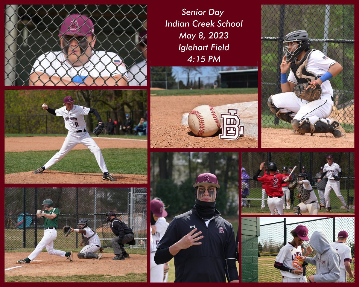 SENIOR DAY: Lakers take on <a href="/ICSEaglesBB/">ICEaglesBaseball</a> at 4:15. Come out and support the Seniors! <a href="/BoysLatinAthltx/">Boys'Latin Athletics</a> @PBRMaryland <a href="/Xposure_Sports/">Xposure Sports</a> #EQV #chasing8 #stackem