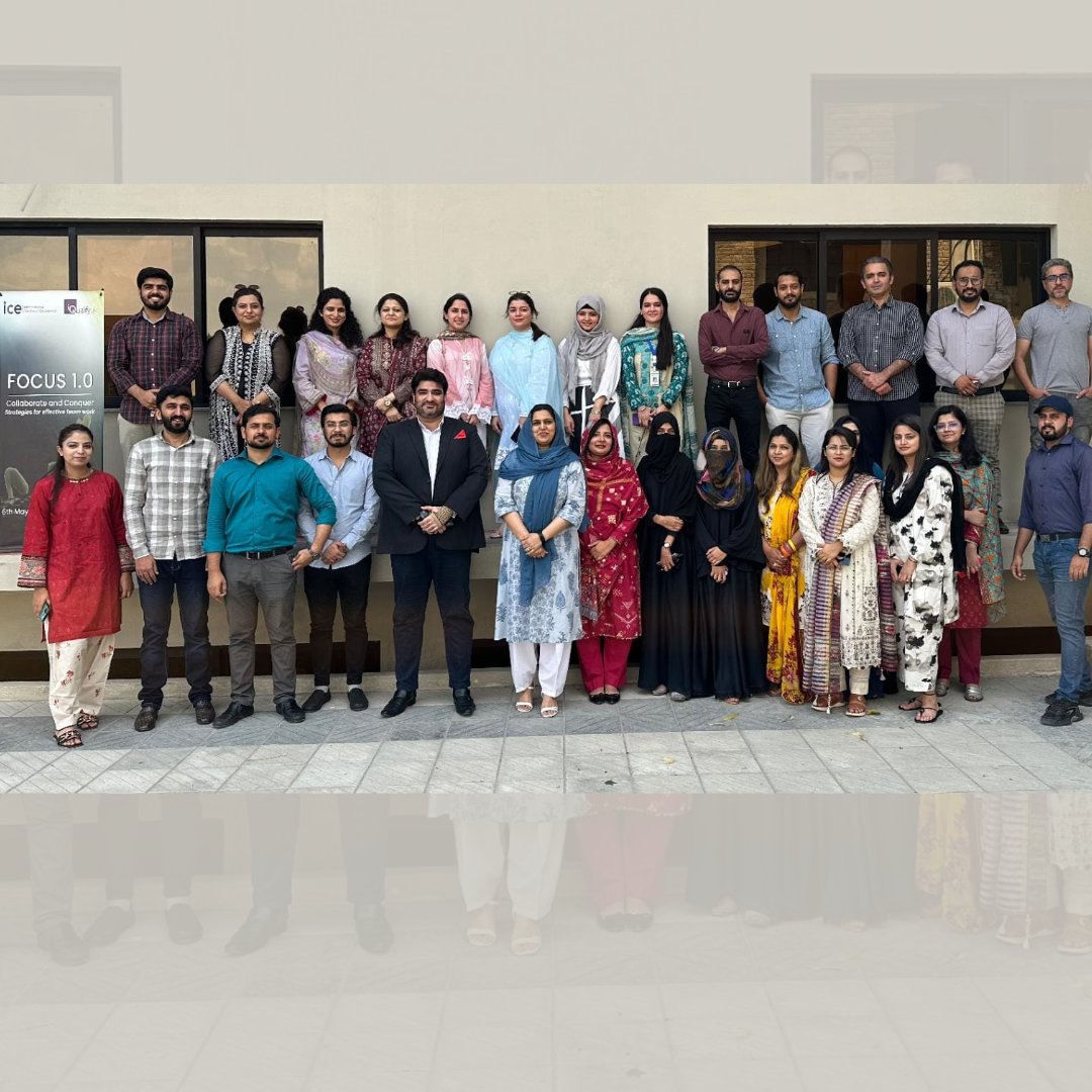 ICEinPakistan's tweet photo. Thank you to everyone who attended Focus 1.0, our team building and productivity workshop held on May 6th at ICE!
#Focus1.0 #Productivity #Teambuilding #ProfessionalDevelopment #ICE #focusedwork #efficiency #motivation #learning #training #ArtificialIntelligence https://t.co/YSbAChsBlw