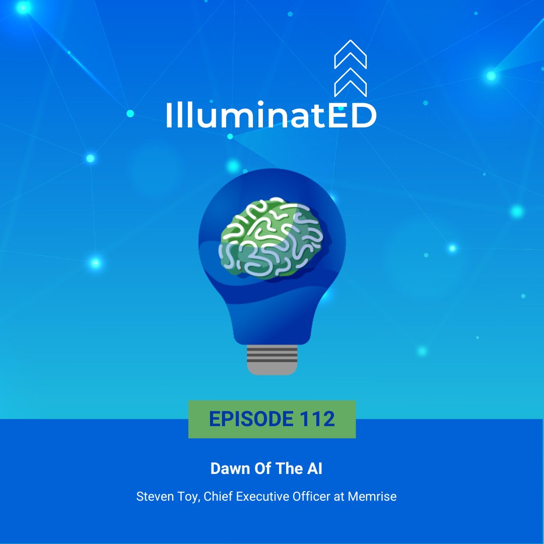 Episode 112: Dawn of the AI With Steven Toy, Chief Executive Officer at Memrise now up.
#illuminatedpodcast
Link to Podcast: tinyurl.com/4acts24z