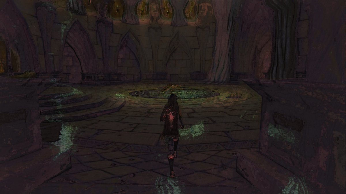 AJsGaming16's tweet image. #worldofwarcraft #art #filterforge paint effect very dark