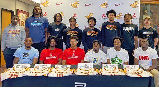 Jones Men’s Basketball tweet media