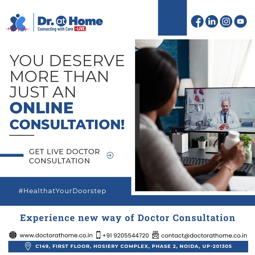 dr_athome's tweet photo. Online Consultations Are Just The Beginning.
At Drathome, We Go Above And Beyond To Provide The Care And Support You Deserve
Book Your Appointment with Dr. At Home Today.
Call Us Now:- +91 9205544720
Or, Visit:- https://t.co/iAMhWvCUcU
#health #healthiswealth #doctor  #tweet100 https://t.co/7VF5lnIVZ4